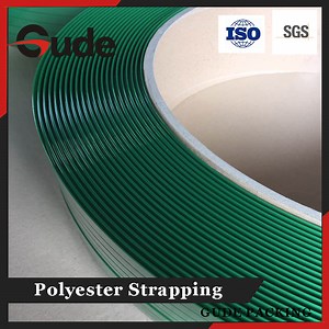 [Hot Item] Easy-to-Use 12mm Green Black Polyester Strapping Compatible with Most Strapping Tools