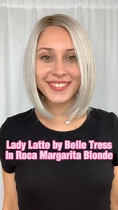 Lady Latte by Belle Tress in Roca Margarita Blonde 😘 #wigsbypattispearls #thinhairsolutions #tryon #alternativehair #hairlosssolutions #hairconfidence #tryontuesday #belletress | Wigs by Patti's Pearls