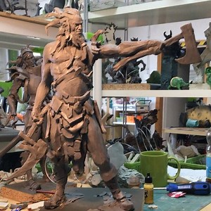 11K views · 625 reactions | Plasticine sketch :) #sciborminiatures #sculpting #sculpture #claysculpture | Scibor Monstrous Miniatures | Facebook