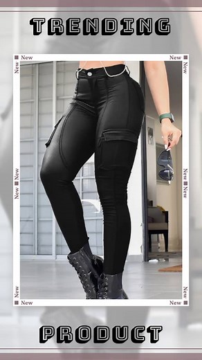 Elevate your casual look with confidence! ✨ Introducing our Elegant Women's Tight Pants – designed with a sexy high waist and a charming large pocket. Made from luxe PU leather, these flattering pants lift and sculpt your curves, giving you that irresistible silhouette. 💖 Perfect for brunch with friends or a stylish night out, they pair effortlessly with any outfit! Whether you’re running errands or enjoying a night on the town, step out in comfort and panache. Ready to turn heads? Grab yours f