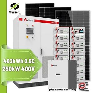 [Hot Item] 250kw Grid-Interactive System   500kwh Storage - Feed-in Tariff Ready