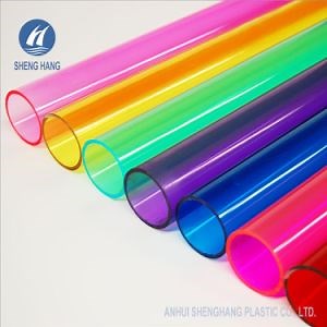 [Hot Item] Colored Polycarbonate Plastic Acrylic Pipes for Artware and Decoration