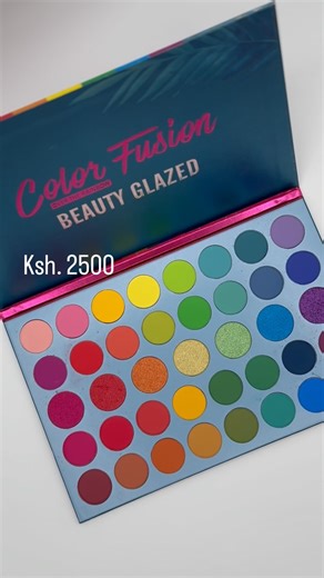 Bring your looks to life with every shade 🌈✨ — Color Fusion Palette only Ksh. 2500! #MakeupMagic #ColorPop #BeautyGlazed | Six Figure Cosmetics