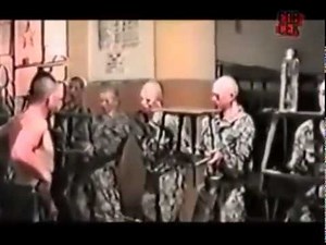 Secret film about russian army training