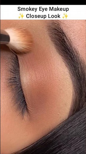 By- glamsxmec | smokey eye makeup tutorial #shorts #eyemakeup #ytshorts #makeover #smokeyeye #glam