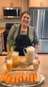 113K views · 2.5K reactions | Unas ricas aguas frescas de melón #horchataconmelon #melonconpiña #parati #fyp | Cocinando Con Raquel | Facebook