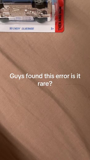 Is This Hot Wheels Error Rare? Find Out Now!