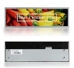 [Hot Item] 49.5 Inch 4K Ultra-Wide Stretch LCD Display for Supermarket Header Branding Advertising Screen