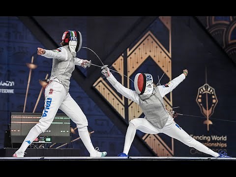 Cairo 2022 Individual Women's Foil Fencing World Championships Finals' Highlights