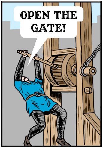 Open the Gate! | Know Your Meme