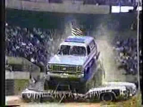 MSG Monster Truck Show Ad. 1988