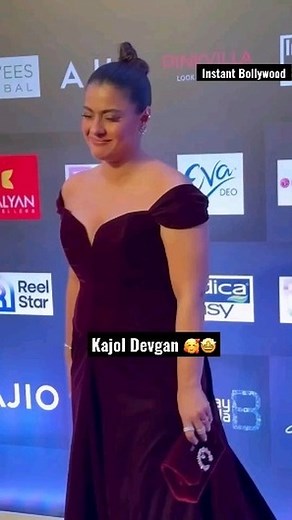 Bollywood Cinema on Instagram: "Ajay Devgan Wife Kajol During Function #Reels | Throwback Video . 🎥: @instantbollywood"