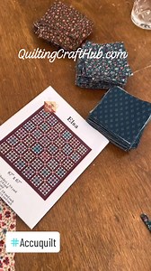 2.5K views · 24 reactions | Quilting craft Hub ©kourtneygovro141 @thequiltedcow Elsa pattern has been cut up! Thanks to my Aunt Brenda the @accuquilt queen :) we were able to get it done in an hour #wickedcoolquilters #beginnerquilt #quiltersoftiktok #vintagevibes | Love USA Quilters | Facebook