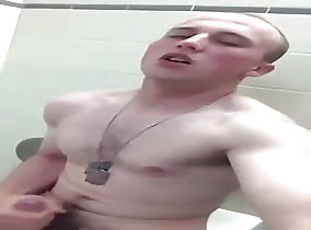 Boot camp bathroom ball draining