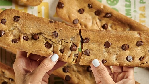 Get a free footlong cookie at Subway on National Cookie Day