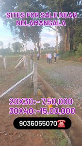 SITES FIR SALE NEAR NELAMANGALA | Amogha Realty