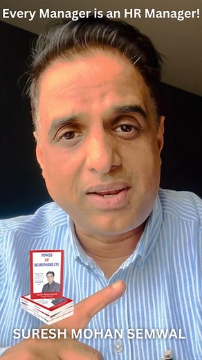 31 reactions | Every Manager is an HR Manager #hr #manager #respect #becomebetter #life #motivationalspeaker #responsibility #positivethoughts #explore #positivity #instagram #sureshmohansemwal #trending #reels #motivation #trendingreelstrending #leadership #time #problemsinlife | Suresh Mohan Semwal | Facebook