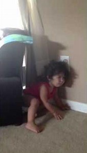 Isabelle Havin a little tantrum