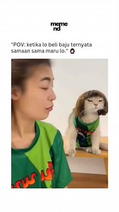 495K views · 10K reactions | Mukanya  LINK PRODUK "WIG KUCING" KLIK • Bio No.9 #fyp #meme #memerandom #memelucu #memesdaily #ndmeme #reels | ND Meme | Facebook