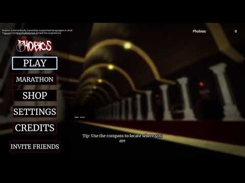 Playing phobia roblox(Horror)