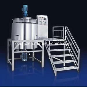 [Hot Item] Milk Drink Mixer Machine Stainless Steel Three Layer Jacket Electric Heating Beverage Mixing Tank