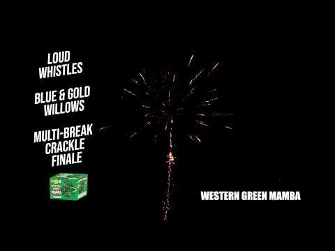 Western Green Mamba - Mr. G.'s Fireworks RGV