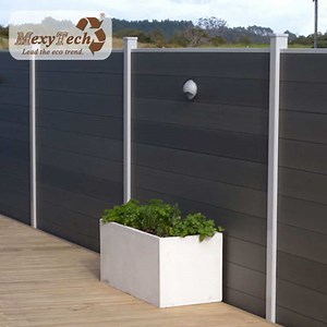 [Hot Item] Wood Plastic Composite Privacy Screen Fence