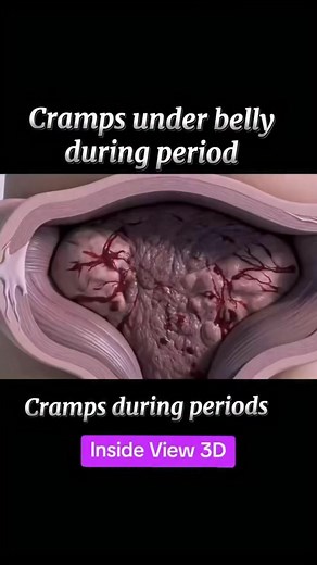 Camps During Period Process⚡ #periodcramps #menstrualcramps #periodpain #menstrualcycle #periodstruggles #periodproblems #thattimeofthemonth #menstrualhealth #womenshealth | Microbiology Education