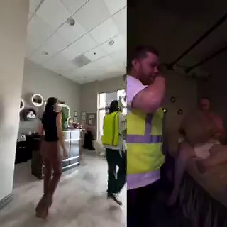 Pranksters “myhouseisdirty” pulled up to a massage parlor as fake delivery guys and interrupted clients mid happy endings 🤣💀👀“Hey buddy we have a package for you” 😭