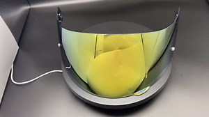 K1 Motorcycle Helmet Shield for K1, K1S, K3SV, K5, K5S, Replacement Helmet Visor for K5 (Revo Deep Red)