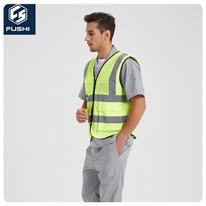 [Hot Item] Premium High Visibility Reflective Safety Vest for Outdoor Protection