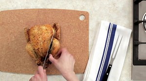 Put your carving 🔪 skills to the ultimate test with this Oven Ready Roast Chicken recipe: http://bit.ly/2zhaWRk | Perdue Chicken