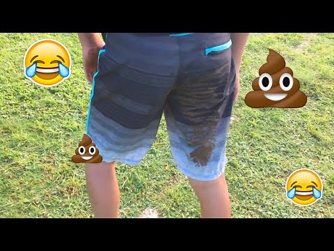 BOY POOPS HIS PANTS !!!