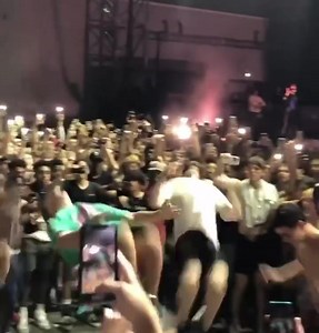 3.9K views · 72 reactions | Back flipping to set off “Miss The Rage” by Trippie Redd at a Trippie concert, absolute scenes. | Whatslively | Facebook