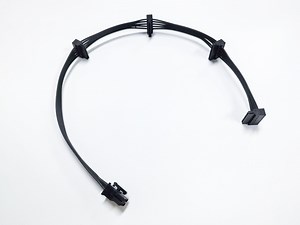 [Hot Item] Molex Connector to 3X Female SATA Connector Splitter Power Cable Molex to SATA Cable for LED Lighting Telecommunications and Networking