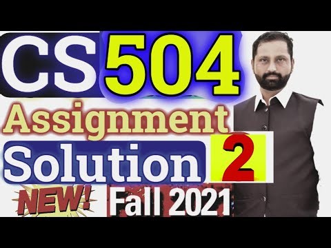 CS504 Assignment No. 2 Fall 2021 100% Correct Complete Solution By Abid Farooq Bhutta.
