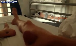 Jerking while friend's sleeping
