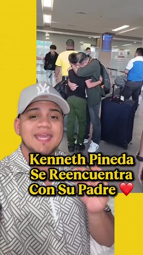 Después de perder a su madre y a su hermanito Kenneth se reencuentra con su padre ❤️