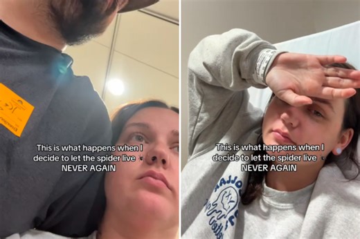 Woman Decides To Let Spider Live, Has Instant Regret: ‘Never Again’