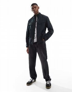 Barbour International Re-Duke showerproof jacket in black | ASOS