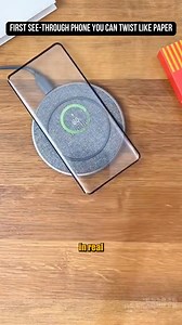 The next generation of smartphones is finally becoming reality. A transparent phone display that bends like paper, twists like rubber, and still works flawlessly — this futuristic concept is now entering real-world development. These ultra-thin, flexible, see-through screens could change everything: • no bulky glass • fully foldable rollable design • transparent OLED panels • next-gen flexible circuits • sci-fi level aesthetics Tech companies are racing to bring this innovation to consumers, and