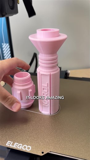 4.5K views · 36 reactions | Customizable Light Saber - You can find this stl on our platform #3d #3dprinting #3dprint | Stlflix | Facebook