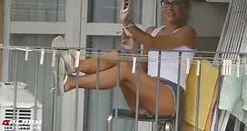 Exhibitionist Teen Neighbor 3