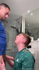 Onlyfans - 2 guys fuck in bathroom