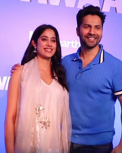 Varun Dhavan & Jhanvi Kapoor Meets With Media At Press Show Of Bawaal. #bollywoodstyle #indian #beautiful #style #explore #bollywoodactor #bollywoodstylefile #bollywoodmemes #bollywoodfashion #bollywoodhot #bollywoodnews #bollywoodlove #trending #actress #photography | Facts world