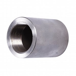 [Hot Item] DIN/BS/JIS Standard Forged Carbon/Stainless Steel ASTM A105/A182 Threaded Screw Full Coupling