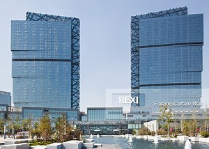 [Hot Item] Innovated Curtain Walls Facades Building Envelope System with Design Supply Installation