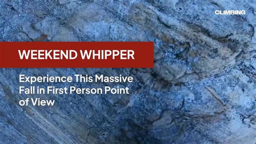 In this Weekend Whipper, Colton Davidson gives us a premium GoPro display of his lead fall on Space Ranger (5.12-), a 90-foot classic on Lookout Mountain in Chattanooga, Tennessee. | Climbing Magazine