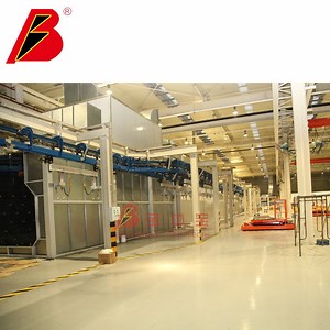 [Hot Item] Automatic Liquid/Powder Coating Painting Production Line with Spray Booth