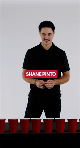 15K views · 58 reactions | Well, those are definitely strategies...  We asked players to blow up a balloon and knock down cups, and we were not disappointed.  | NHL | Facebook